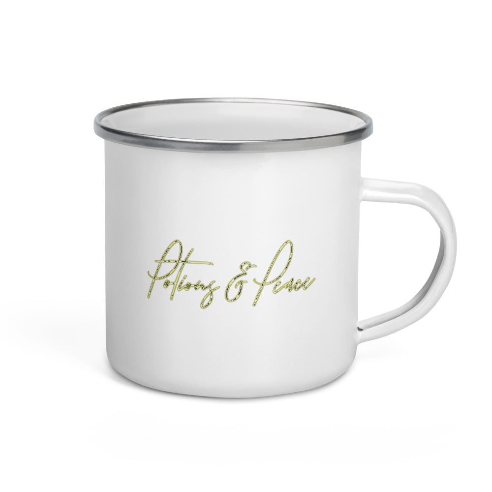 Potions & Peace Enchanted Enamel Mug