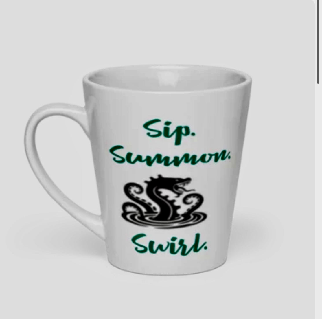 Sea Serpent Latte Mug