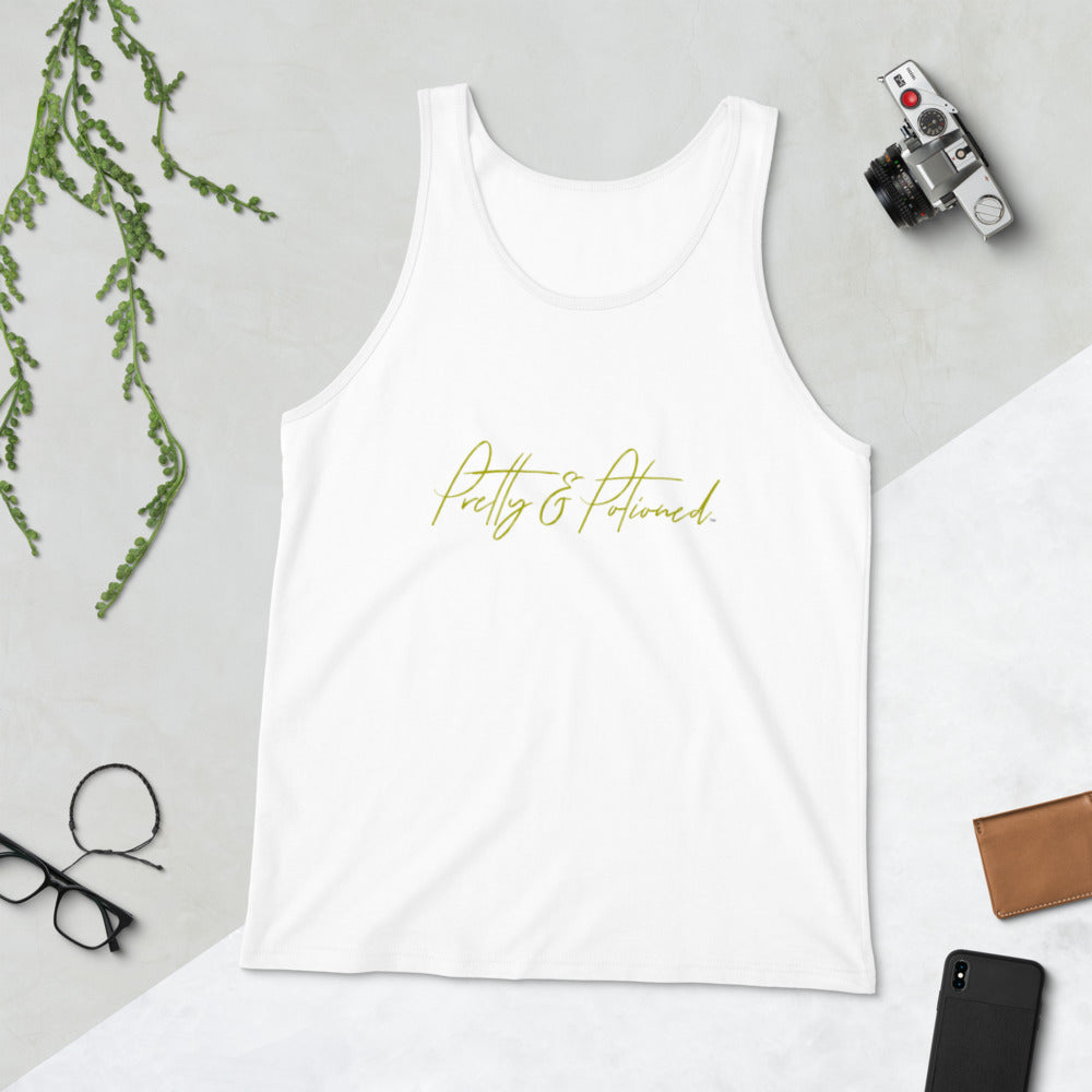Pretty & Potioned Unisex Tank Top